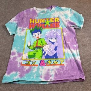 Hunter Vibrant Tie-Dye Anime T-Shirt 1154